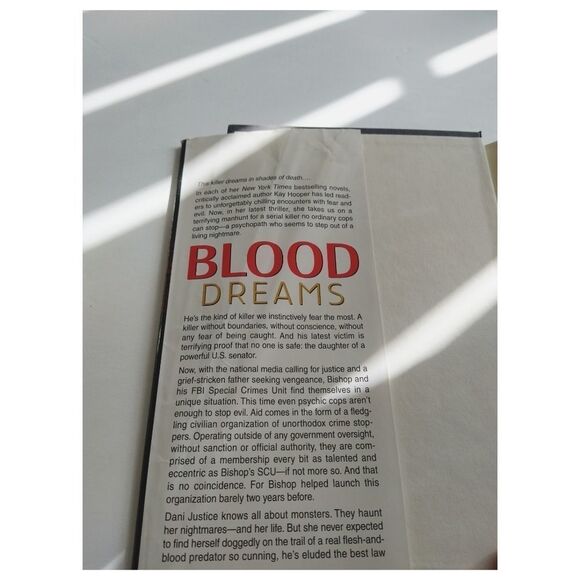Blood Dreams By Kay Hooper Hardcover Book - Picture 2 of 5